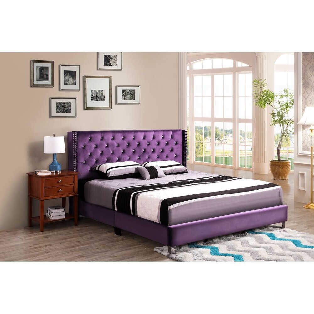 Julie Tufted Upholstered Bed