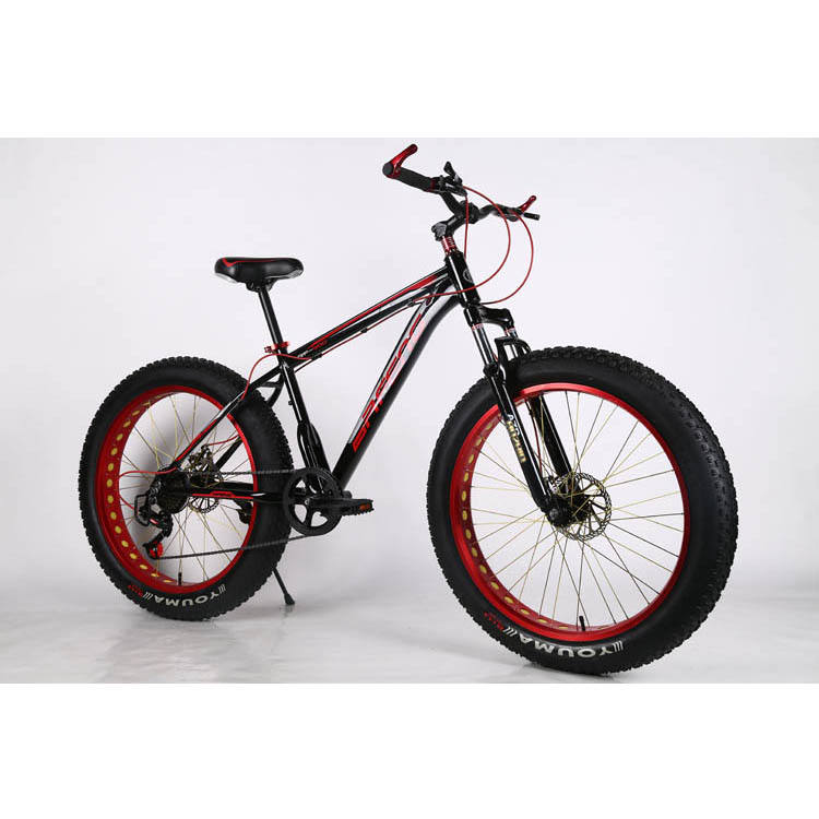 2023 Factory Wholesale bicycle 26 inch 21 speed mountainbike 4.0 tire Bicicletas MTB bike snow bicycle fat tire bike with cheap price