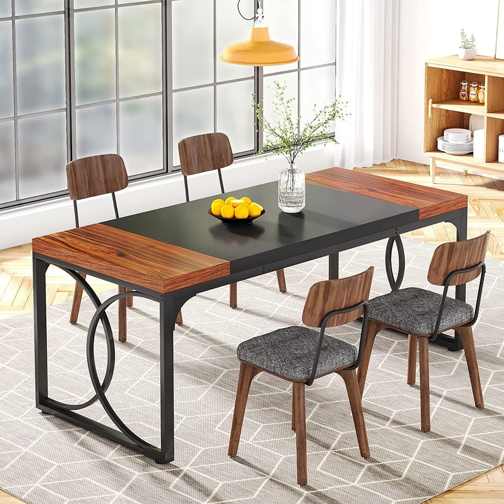 Rectangular Dining Room Table for 4 6 People  63\