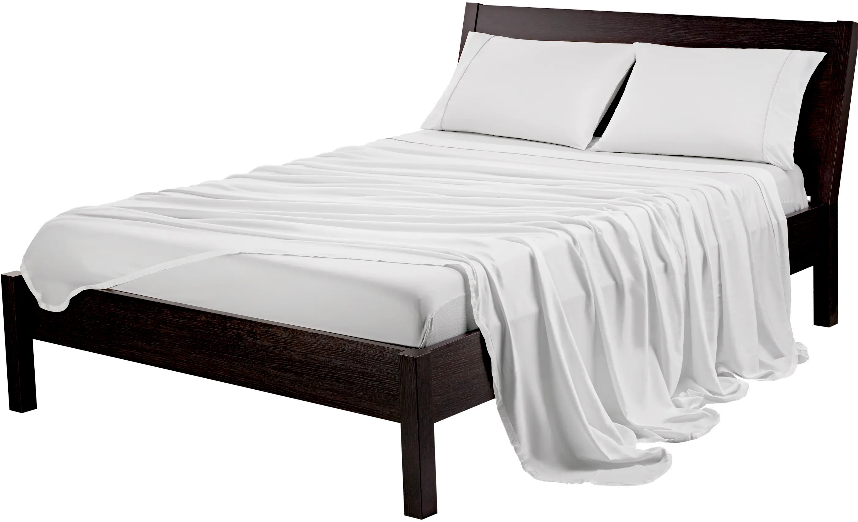 Bedgear White Hyper Cotton Twin Bed Sheets