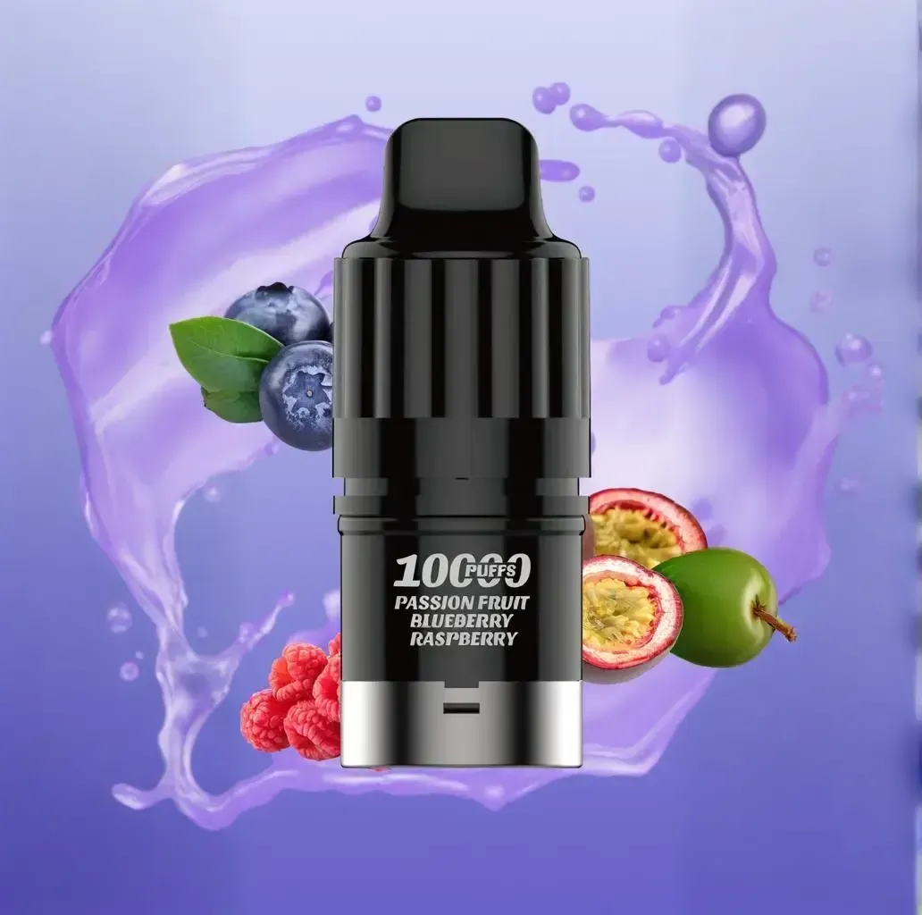 IGET BAR PLUS S3 10000 | Passion Fruit Blueberry Raspberry: 10000 Puffs, Refillable Joy