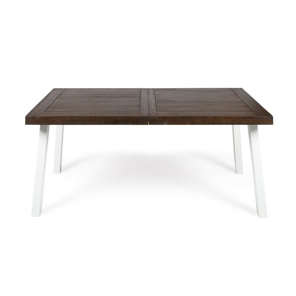 Della Acacia Wood Dining Table