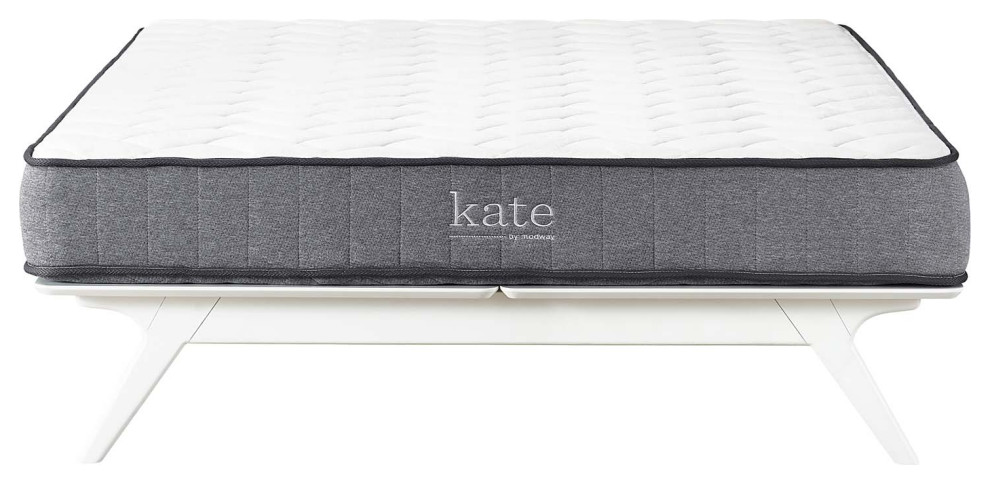 Kate 8 quotInnerspring Mattress   Midcentury   Mattresses   by Modway  Houzz