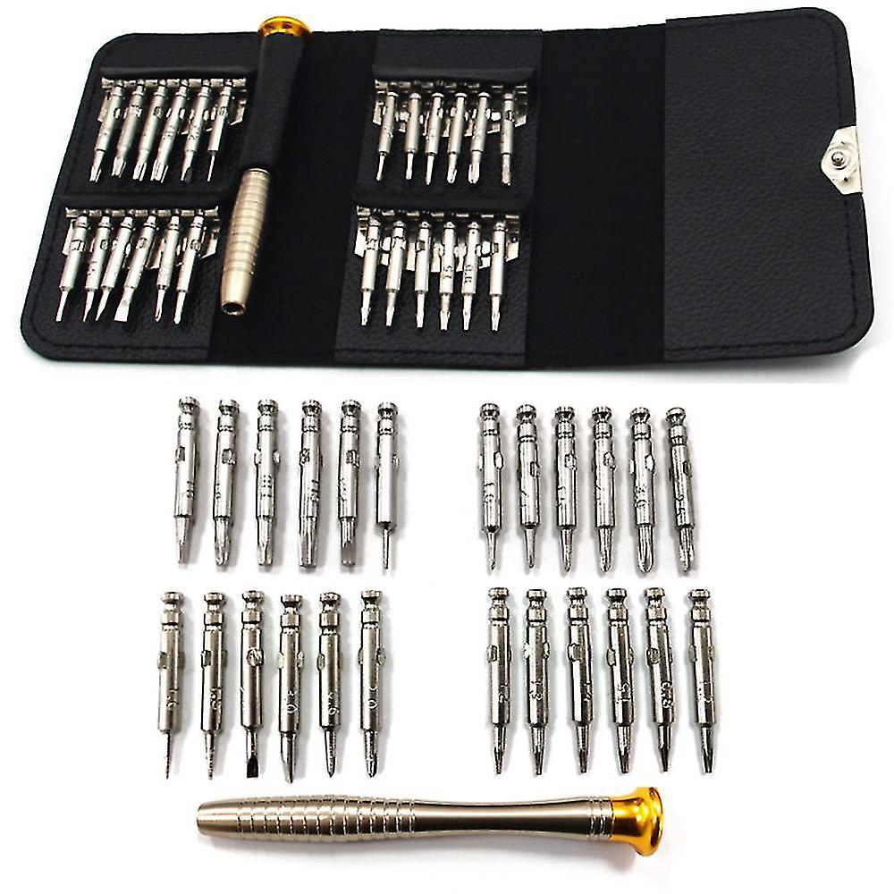 25 In 1 Screwdriver Set， Mini Precision Screwdriver Tool Set For Pc， Glasses， Mobile Phone， Laptop， Watch