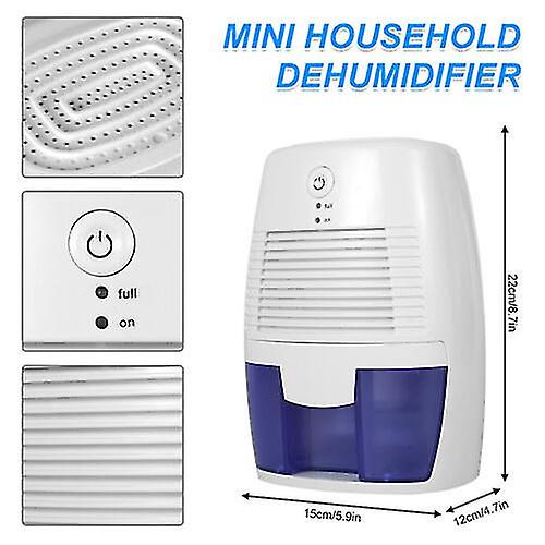 Mini Dehumidifier Small Electric Compact Quiet Portable Durable Compact