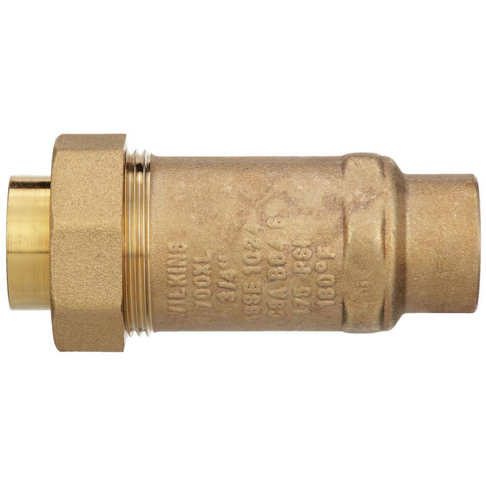 Zurn 34 in. Female Union Inlet x 34 in. Female Outlet 700XL Dual Check Valve 34UFMX34F-700XL