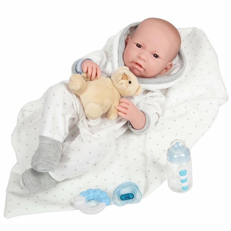 JC Toys Real Boy Baby Doll W