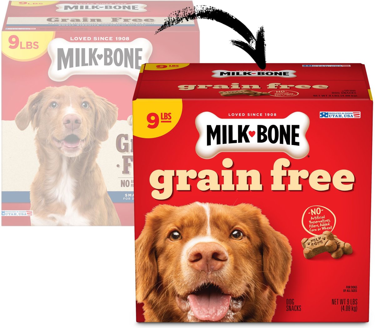 Milk-Bone Grain-Free Biscuits Dog Treats