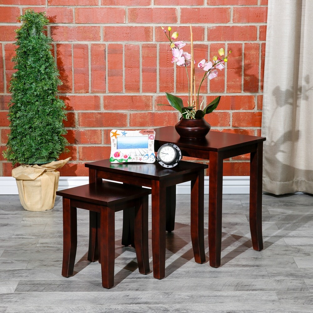 DTY Indoor Living Avon 3 Piece Nesting Table Set