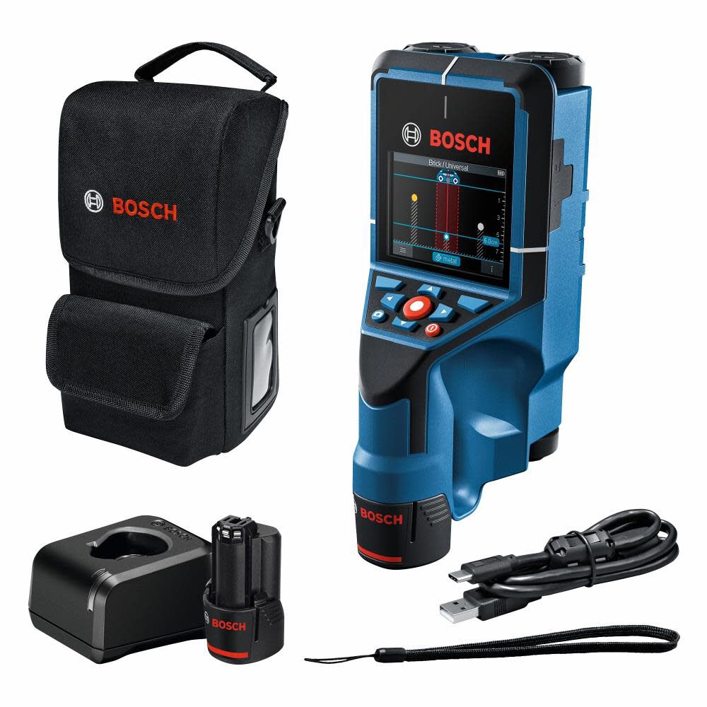 Bosch 12V Max Wall/Floor Scanner with Radar Kit D-TECT200C from Bosch