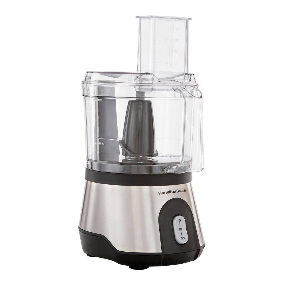 Hamilton Beach 10-Cup 2-Speed Stainless Steel Food Processor with Pulse Control 70760