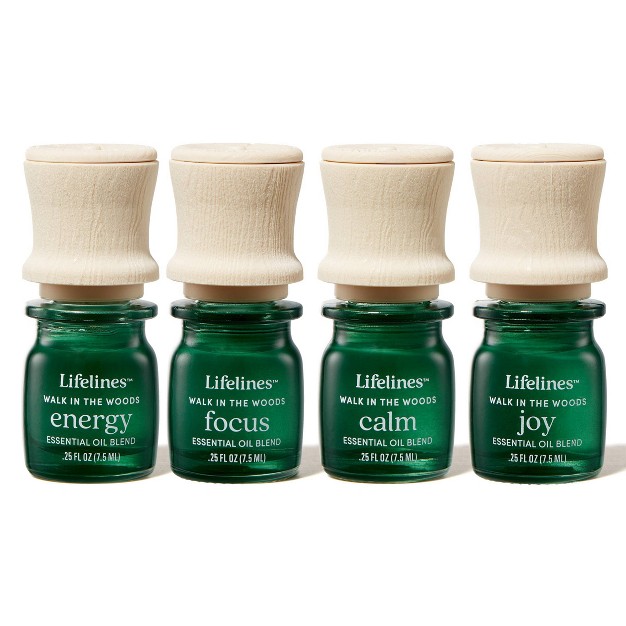 4pk Essential Oil Blends Walk In The Woods Lifelines