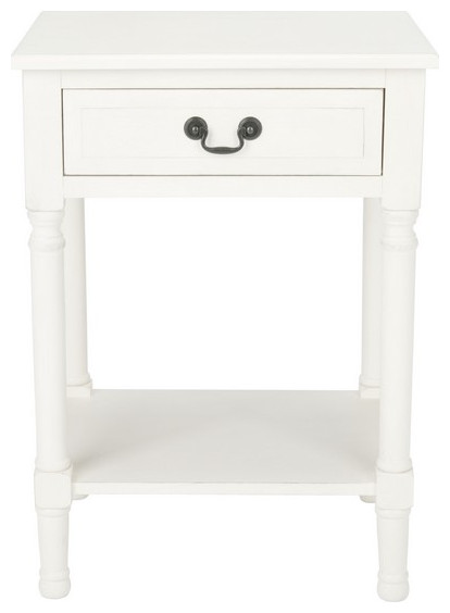 Whitney 1 Drawer Accent Table Safavieh   Traditional   Side Tables And End Tables   by Safavieh  Houzz