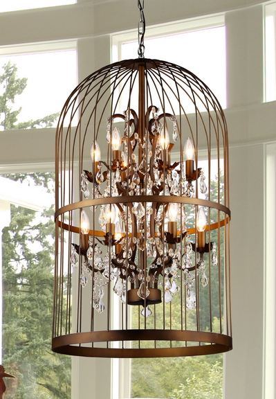 Warehouse of Tiffany RL8058B Rinee Cage Chandelier