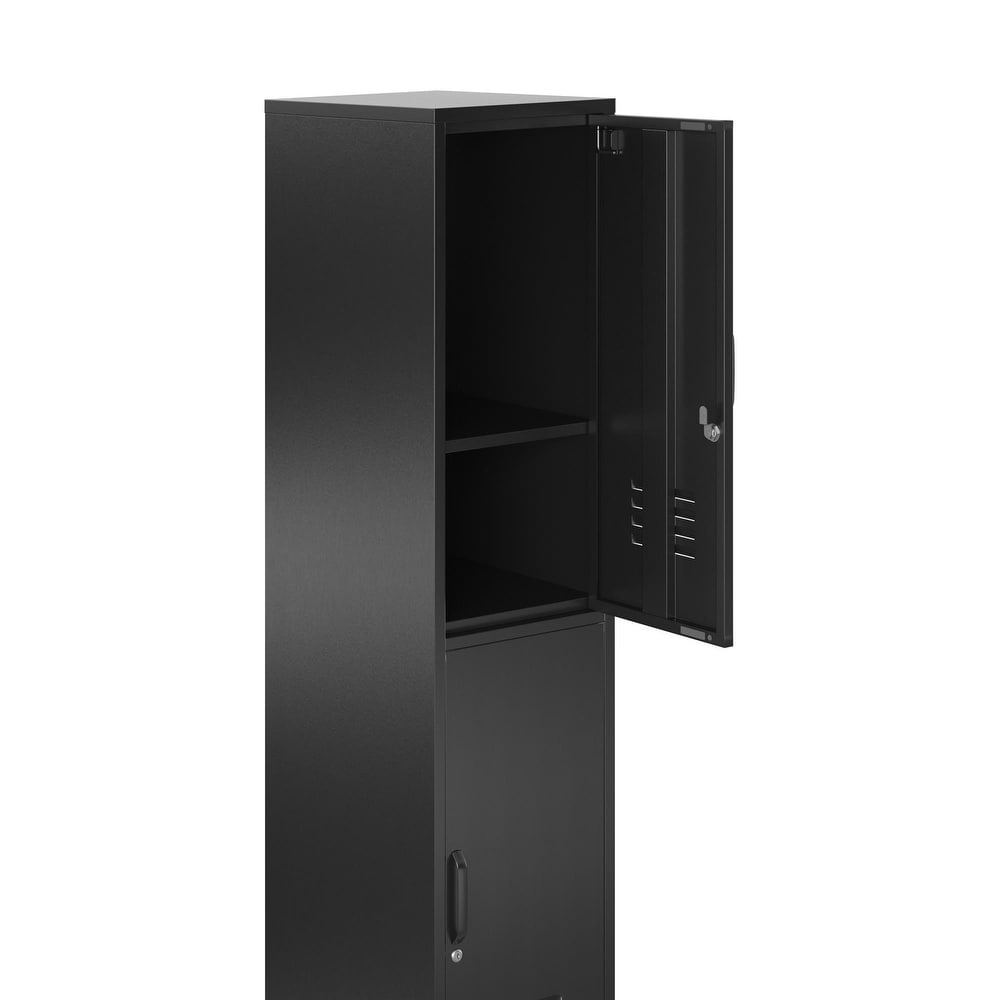 Systembuild Evolution Bonanza 2 Door Metal Locker Storage Cabinet