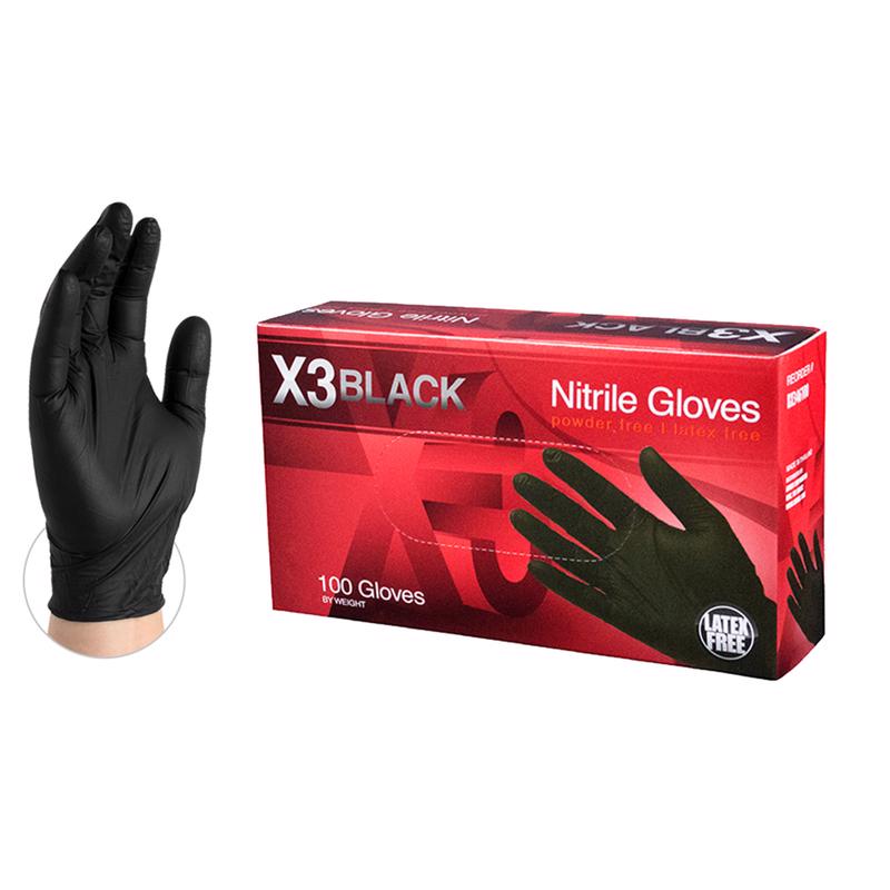 DSP GLOVE NIT XL BLK PF