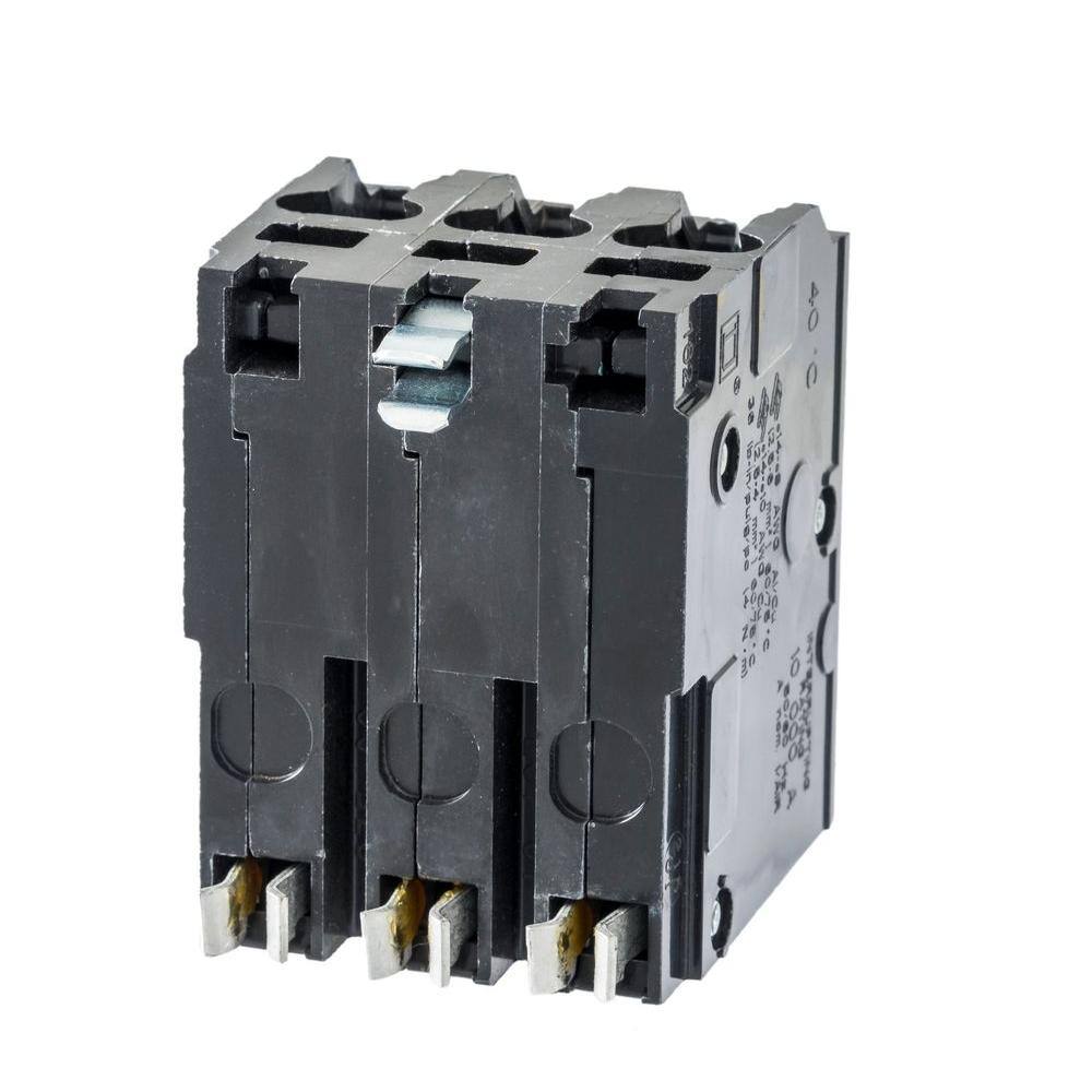 Square D QO 60 Amp 3-Pole Plug-In Circuit Breaker QO360CP