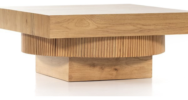 Evanthe Coffee Table Honey Oak   Modern   Coffee And Accent Tables   by Virgil Stanis Design  Houzz