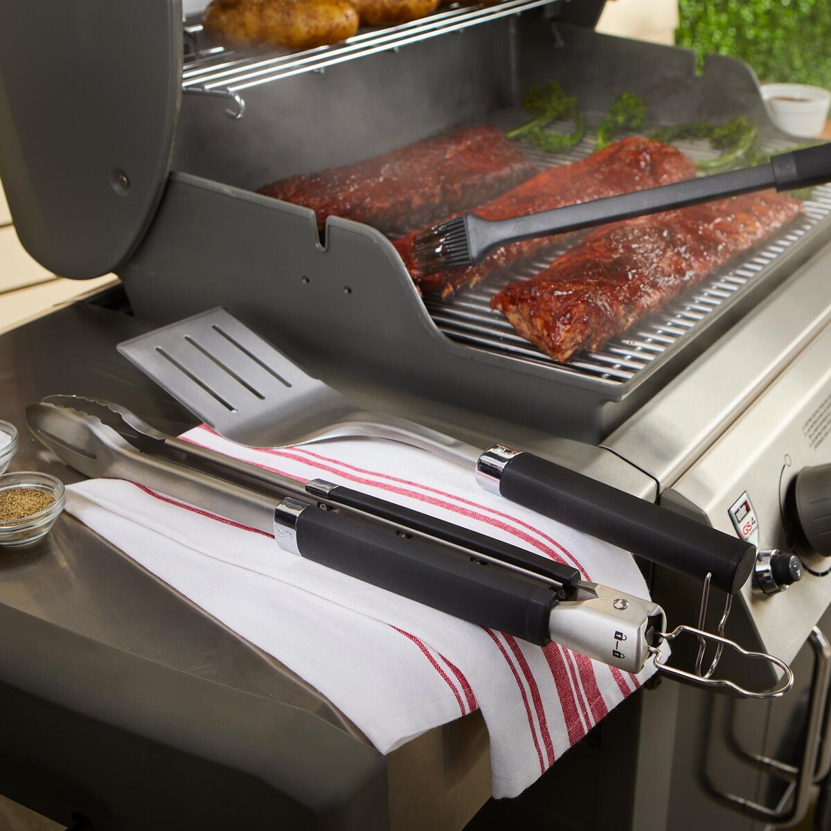 Weber Precision 3-Piece Grilling Tool Set