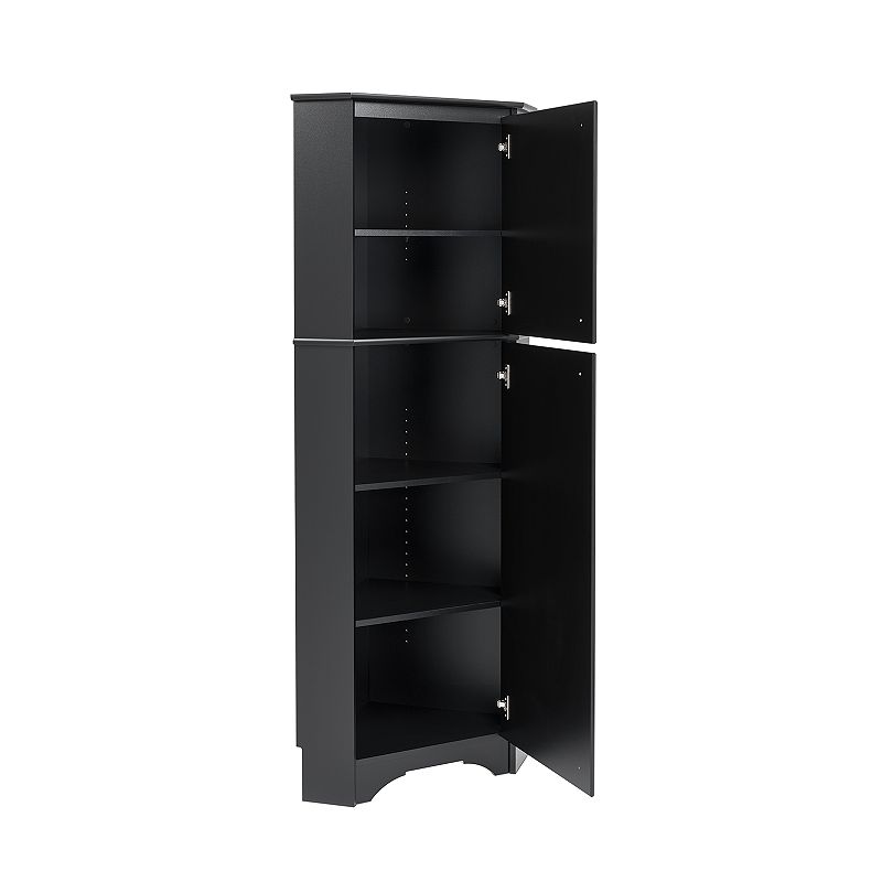 Prepac Elite Tall Corner Storage Cabinet