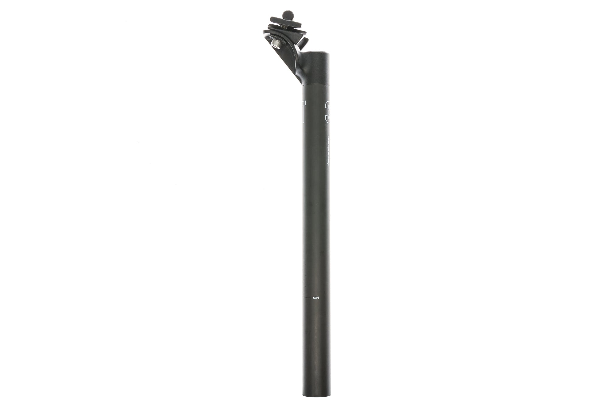 3T Stylus Team 25 Seatpost 27.2x340mm Carbon 25mm Setback Black