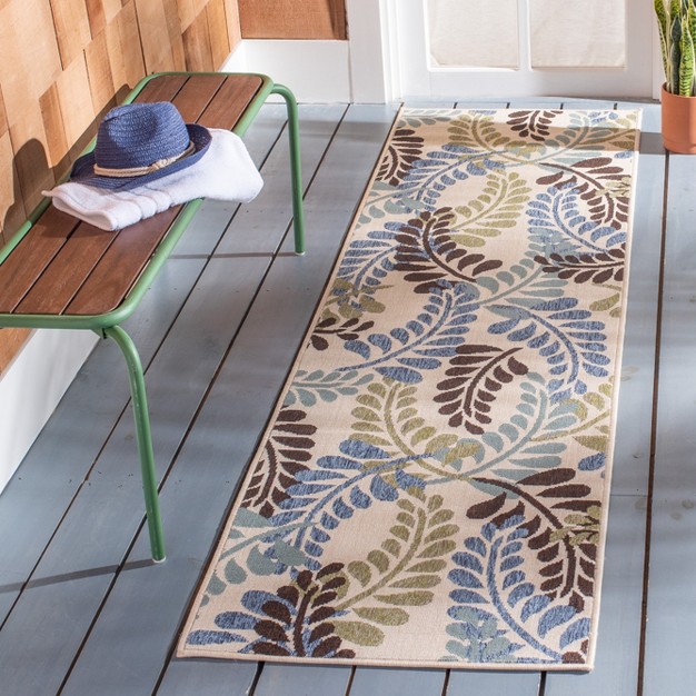 Veranda Ver056 Power Loomed Indoor outdoor Area Rug Safavieh