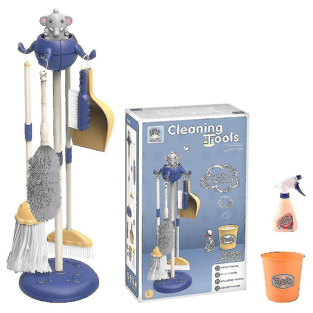 1 Set Kids Cleaning Tools Toy Children Role Play Cleaning Equipment Toy