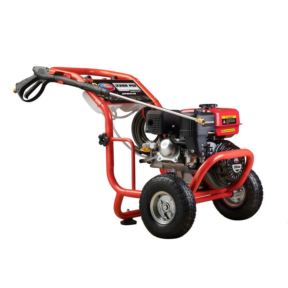 All Power 3200 PSI 2.6 GPM Gas Powered Pressure Washer APW5118