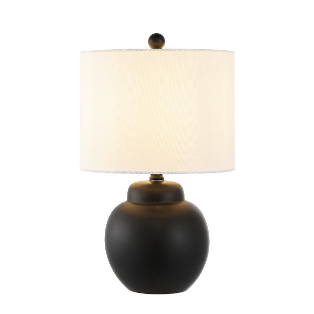 Roux 19 5 Inch Table Lamp Black Safavieh