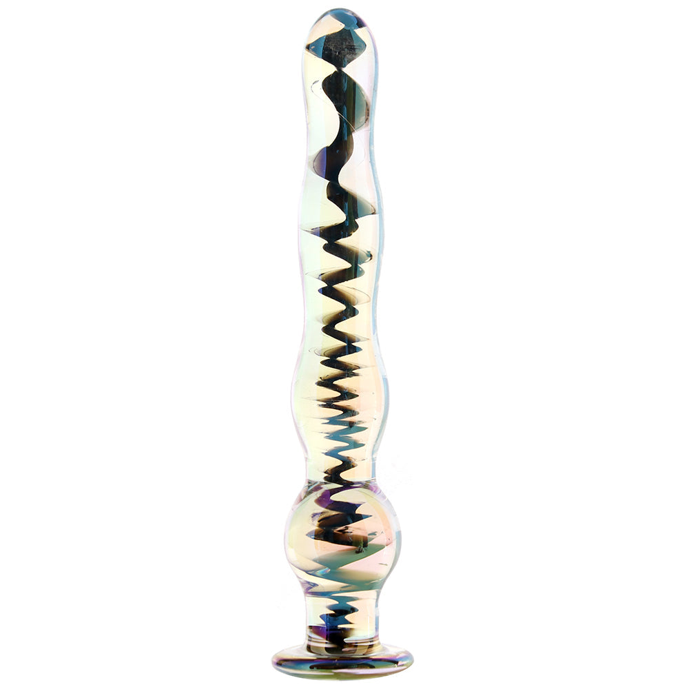 Playboy Jewels Wand Glass Dildo