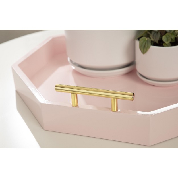 Kate And Laurel Lipton Radius Rectangle Tray