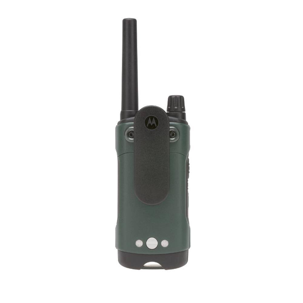 MOTOROLA Talkabout T465 FRSGMRS 2-Way Radios with 35 Mile Range and NOAA Notifications in Green T465