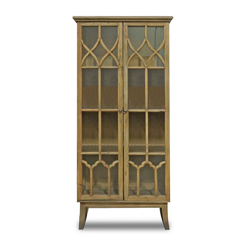 Cathedral Glass Cabinet