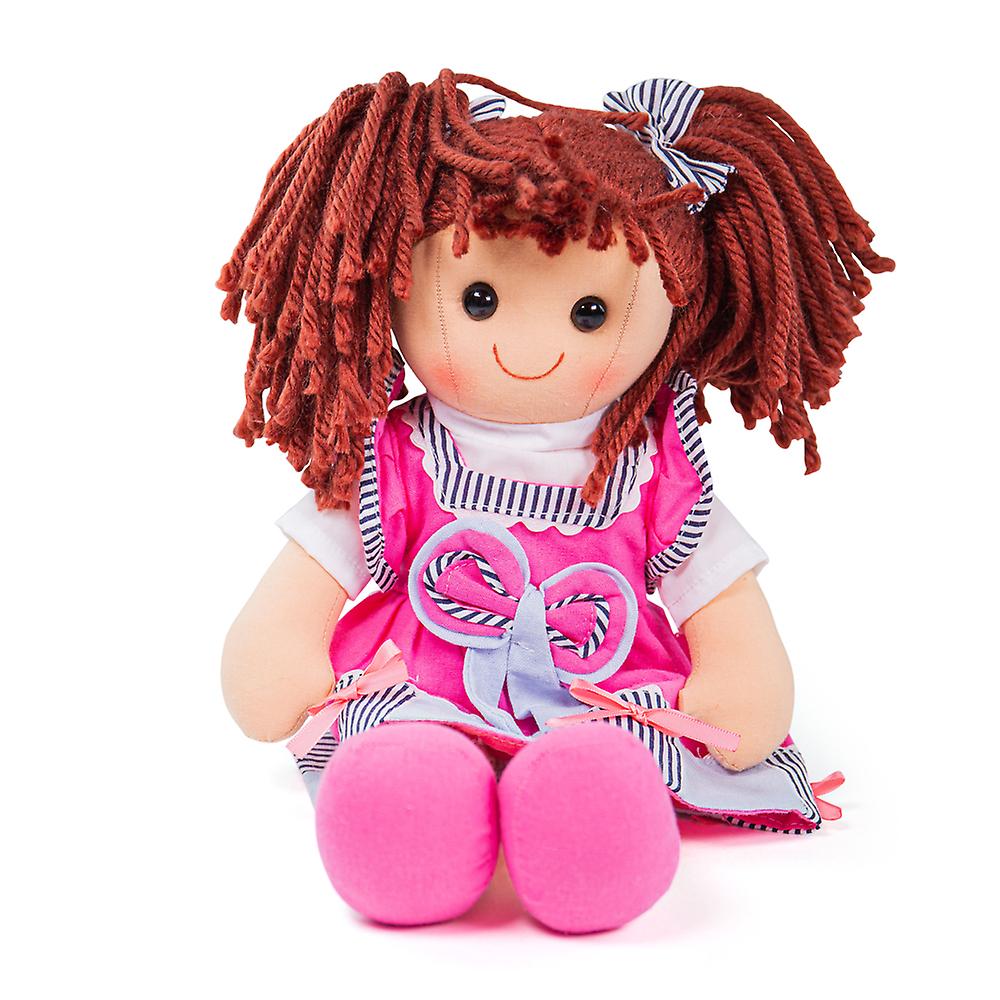 Bigjigs Toys Emma Doll - LARGE Ragdoll Cuddly Toy