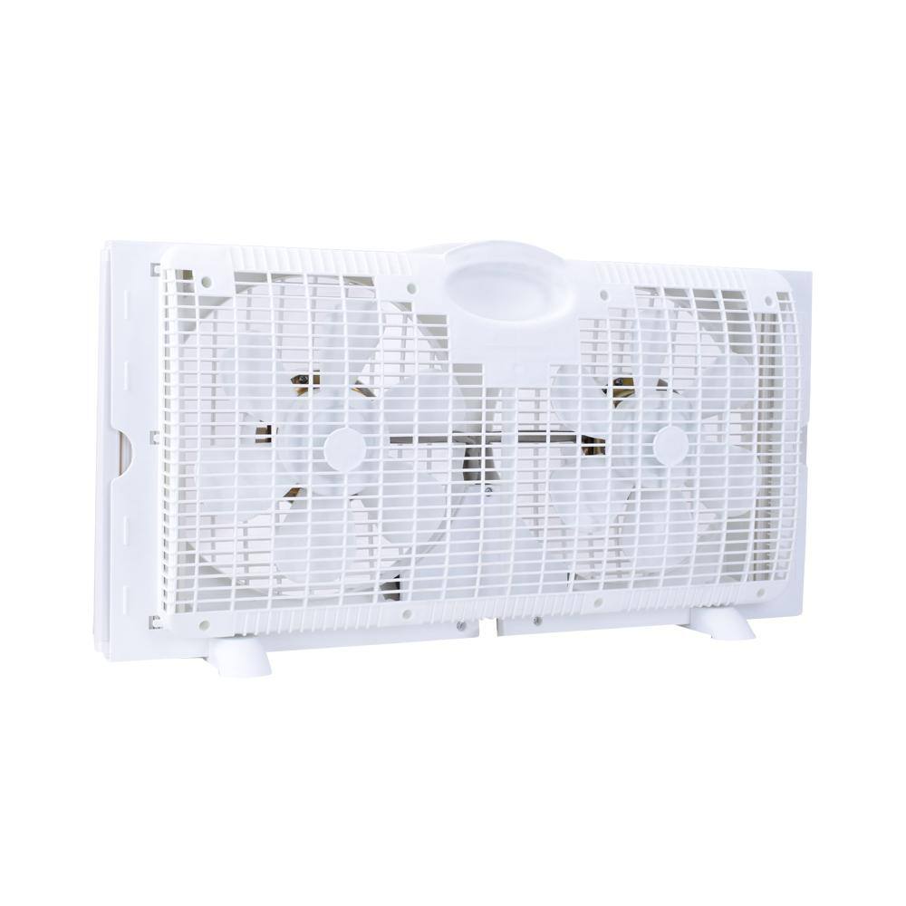 Hampton Bay 9 in. Twin Window Fan WDF9-2