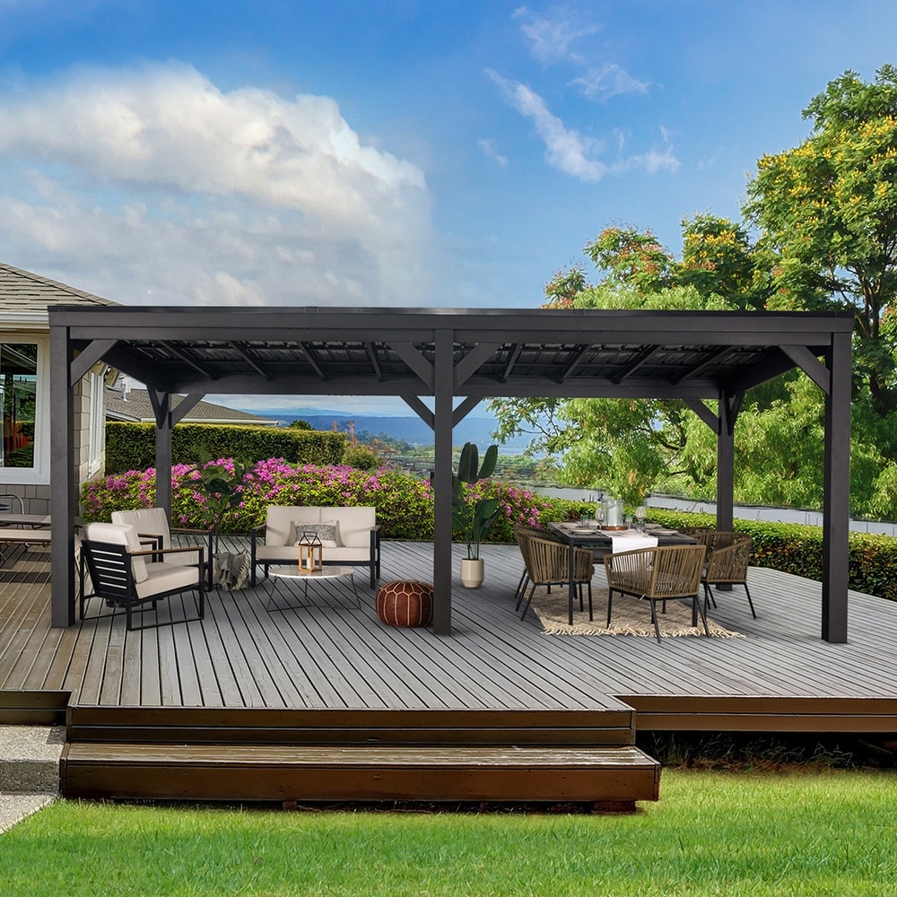 Backyard Discovery 20' x 9.5' Stonebridge Gazebo