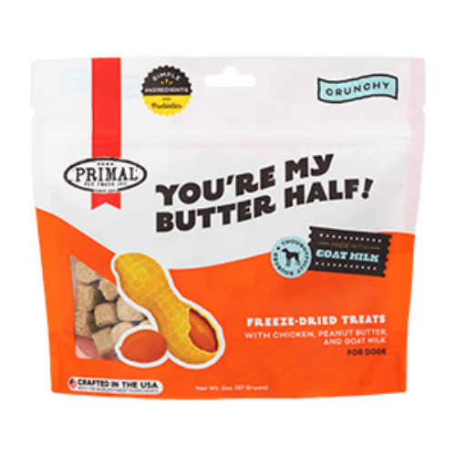 Youre My Butter Half! Chicken and Peanut Butter  Goat Milk Treats