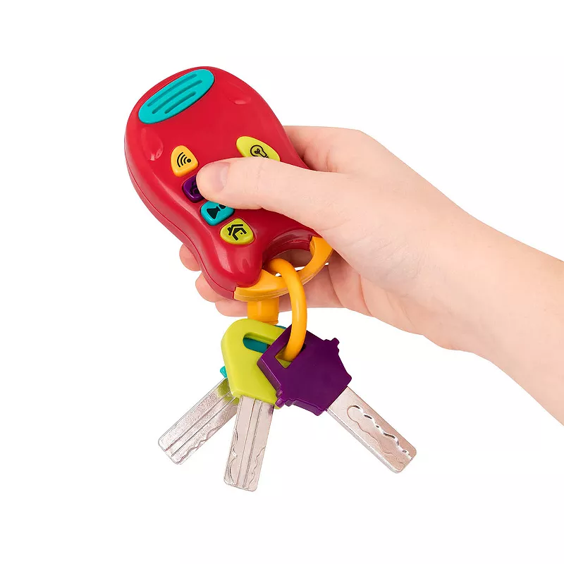 Battat Light and Sounds Baby Keys Toy