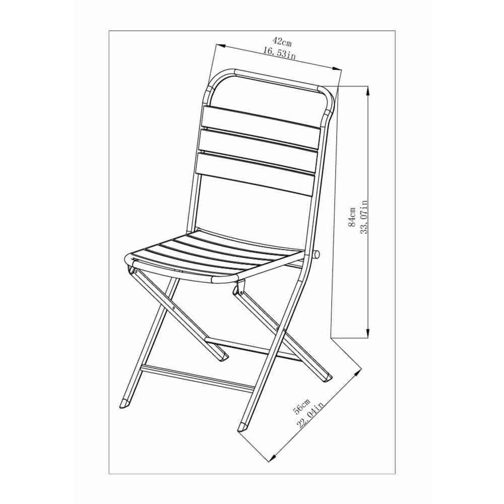 StyleWell Mix and Match Ruby Folding Steel Outdoor Patio Chair (2-Pack) FDS40096E-2PKRB