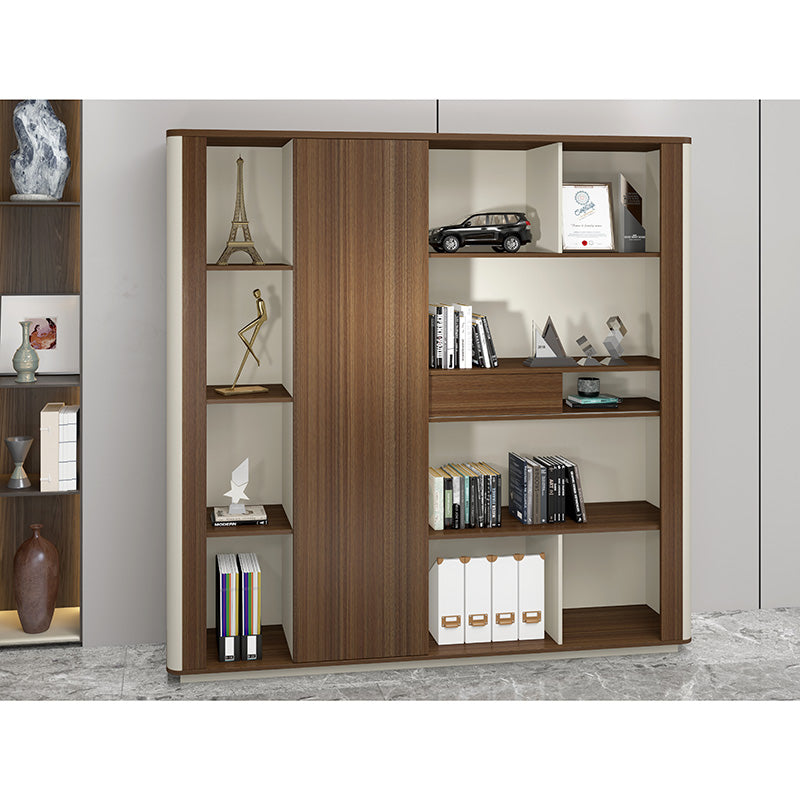 ANDERSON Display Unit 200cm - Australian Gold Oak & Beige