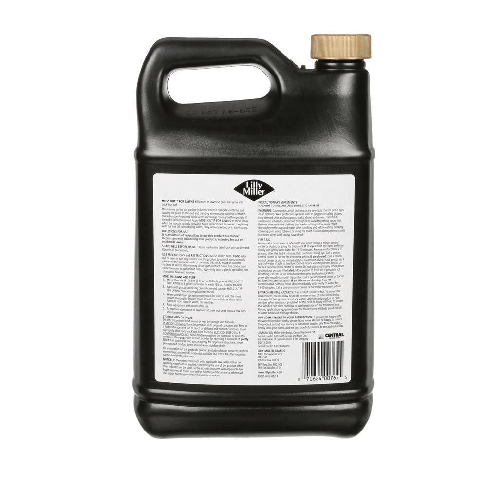 Moss Out! 1 Gal. Moss Out! Moss Killer for Lawns 100099156