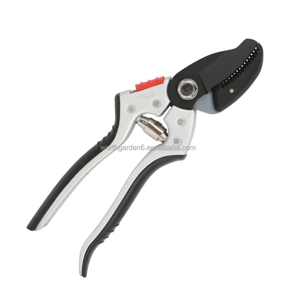 Good Quality High Intensity Spring Gardening Shear Anvil tree Pruning Scissors