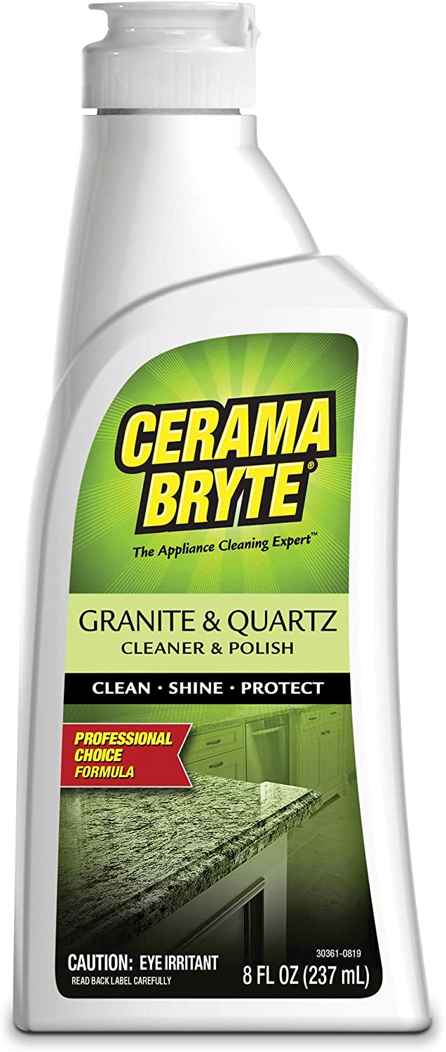 Cerama Bryte Full Kitchen Kit: Cooktop Cleaner， Stainless Steel Cleaner