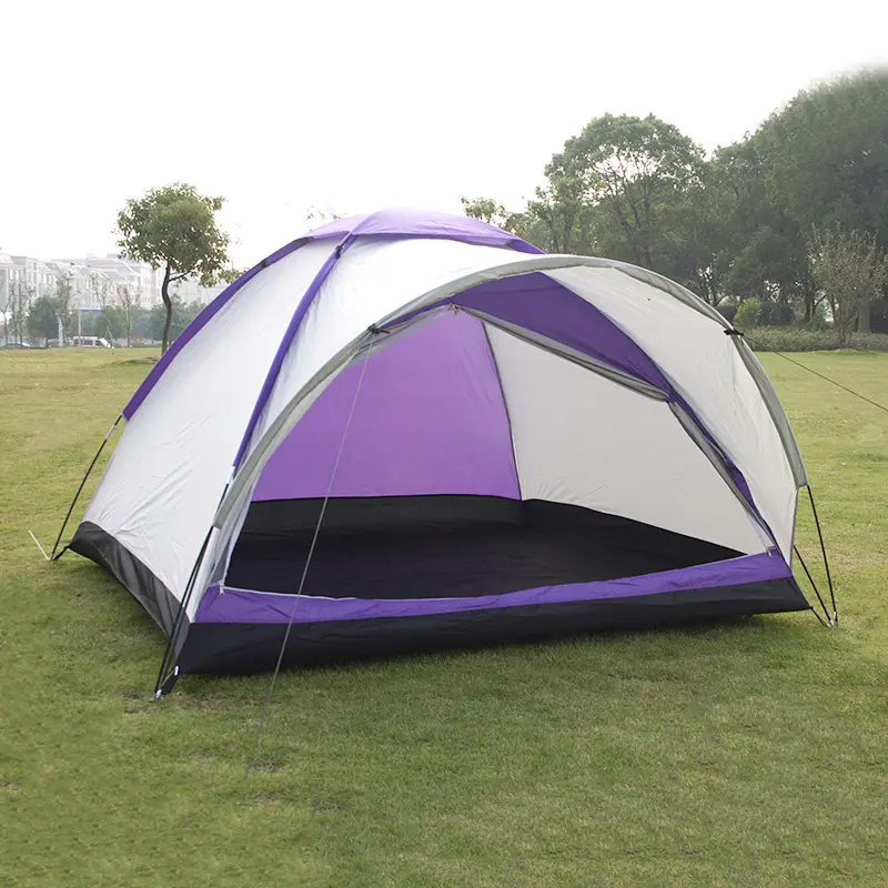 High Quality New Arrival Portable Waterproof Light Weight Family Camping Tent 4 Persons