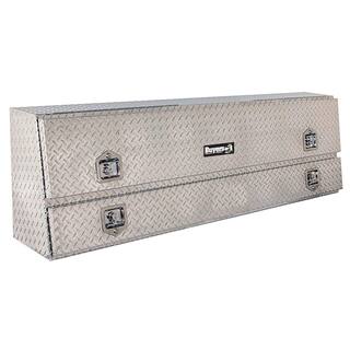 Buyers Products Company 72 Diamond Plate Aluminum Low Profile Crossbed Truck Tool Box 1705640