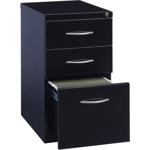 Lorell Premium Mobile BBF Pedestal File - 3-Drawer (79129)