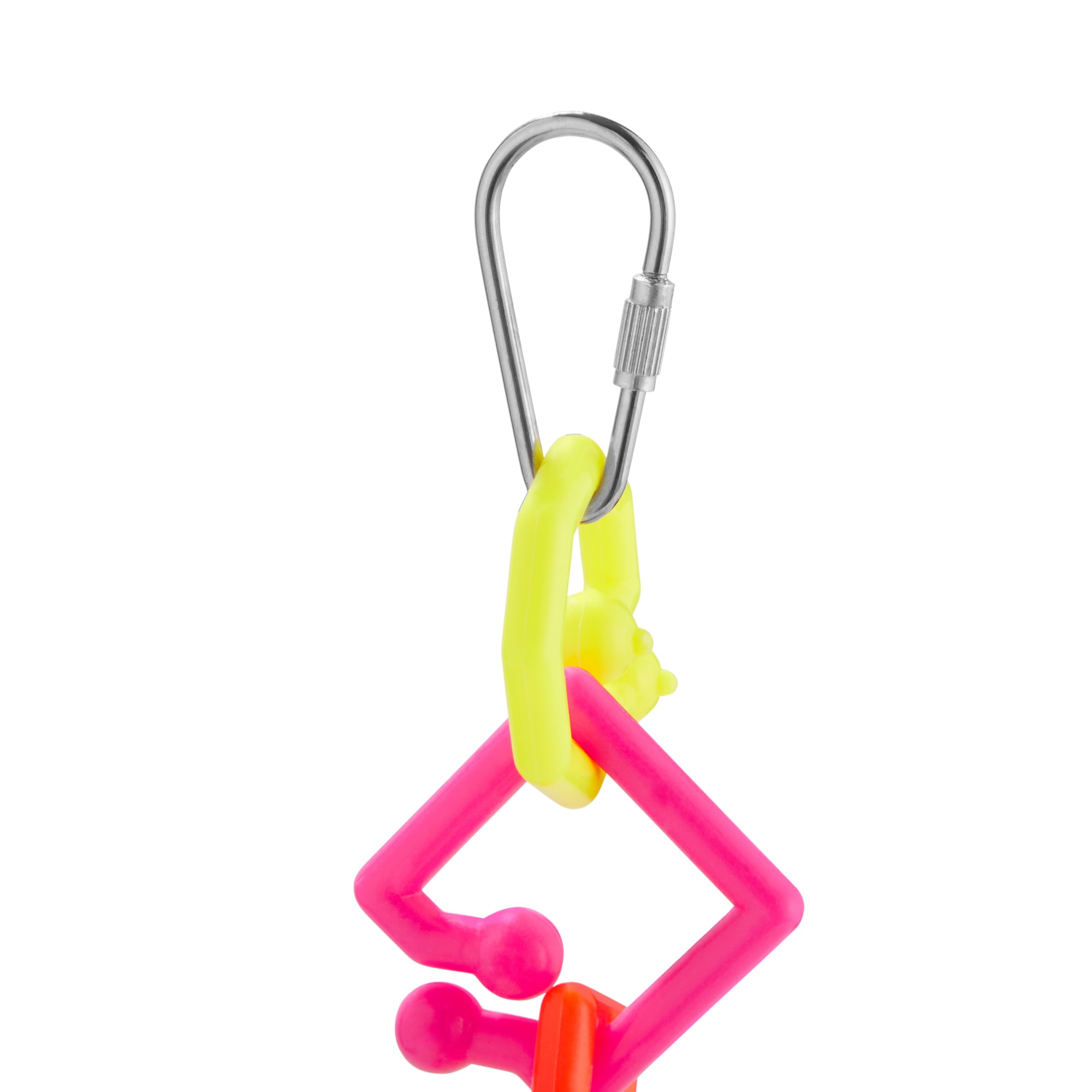 You  Me Silly Links Chewing Assorted Bird Toy， Small