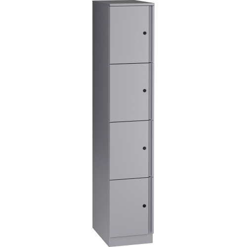 Lorell Trace Single-Wide Four-Door Locker (01922)