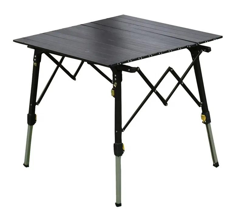 Outdoor Portable Folding Camping   Camping picnic Table adjustable  picnic camping table