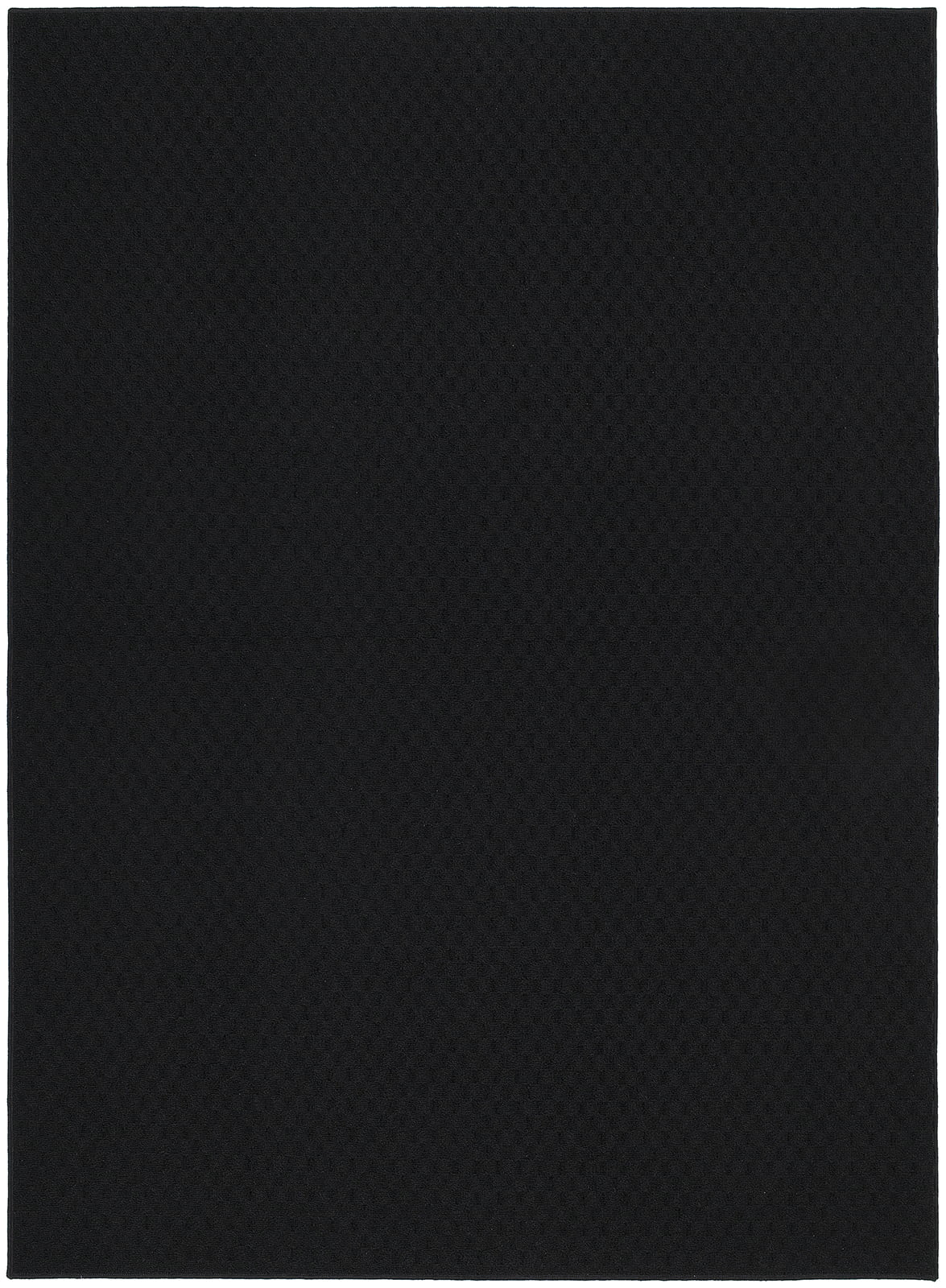 Garland Rug Town Square 7 Ft. 6 In. x 9 Ft. 6 In. Large Area Rug Black